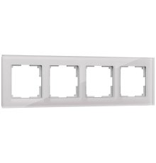 Рамка на 4 поста Werkel Favorit дымчатый W0041117 4690389160042