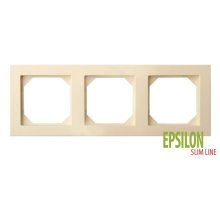 Рамка трехместная Liregus Epsilon 28-0883