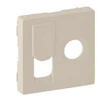 Лицевая панель Legrand Valena Life розетки TV-RJ45 слоновая кость 754831