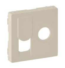 Лицевая панель Legrand Valena Life розетки TV-RJ45 слоновая кость 754831