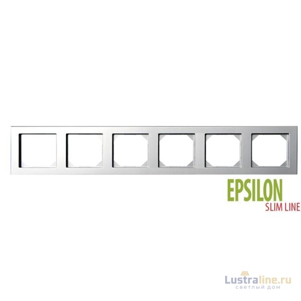 Рамка шестиместная Liregus Epsilon 28-1906
