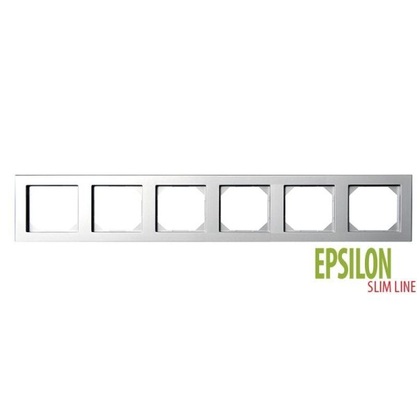 Рамка шестиместная Liregus Epsilon 28-1906