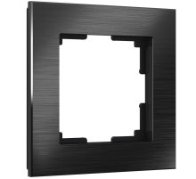 Рамка Werkel Aluminium на 1 пост черный алюминий W0011708 4690389157981
