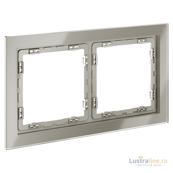 Рамка на 2 поста Voltum S70 VLS110204