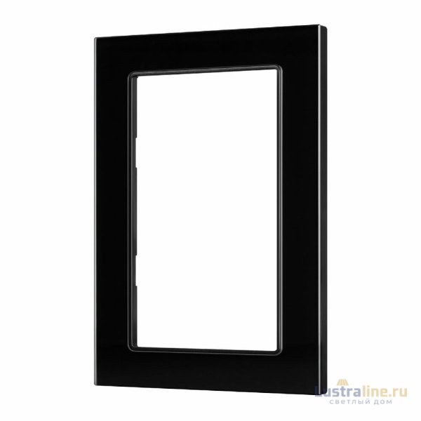 Рамка одноместная Arlight FRM-GLARE-GS-D-BK 043791