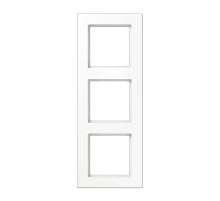 Рамка трехместная Jung AC583WW Рамка трехместная Jung AC583WW