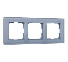 Рамка Werkel Favorit на 3 поста серый W0031115 4690389159824