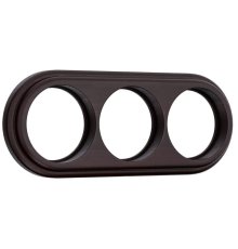 Рамка на 3 поста Werkel венге W0035226 4690389166600