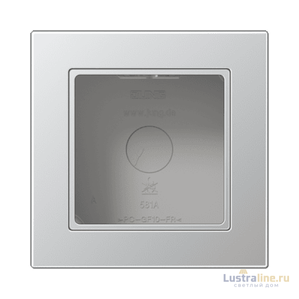 Коробка с рамкой для накладного монтажа Jung A5581BFAAL