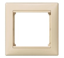 Рамка 1-постовая Legrand Valena слоновая кость 774351