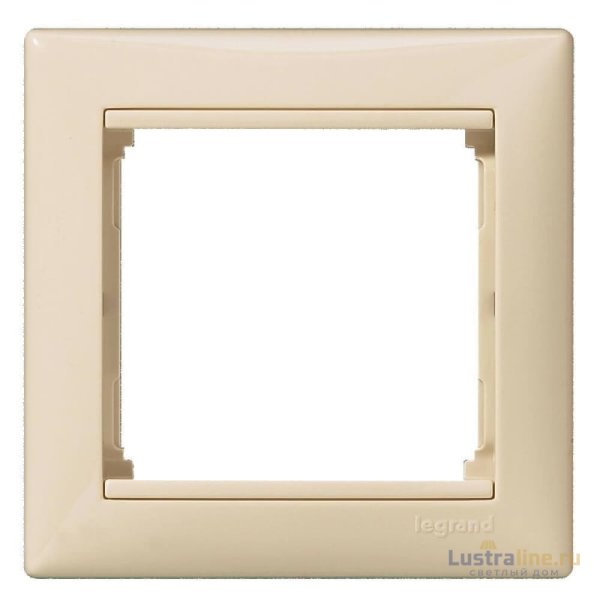 Рамка 1-постовая Legrand Valena слоновая кость 774351