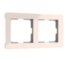 Рамка на 2 поста Werkel Acrylic айвори 4690389186288 W0022743