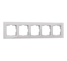 Рамка Werkel Favorit на 5 постов дымчатый W0051117 4690389160189