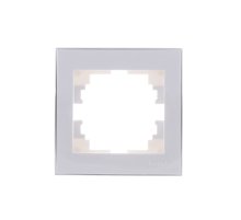Рамка 1-местная горизонтальная Lezard Rain 703-0225-146