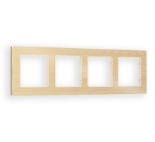 Рамка четырехместная Ambrella Volt Platos AF550304