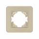 Рамка стеклянная на 1 пост Arlight FRM-OMALI-GS-1-GD 049667