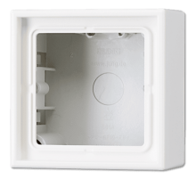 Коробка одноместная Jung LS581AWW Коробка одноместная Jung LS581AWW