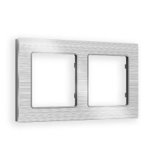 Рамка двухместная Ambrella Volt Platos AF550102