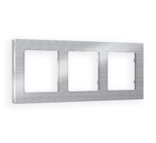 Рамка трехместная Ambrella Volt Platos AF550103