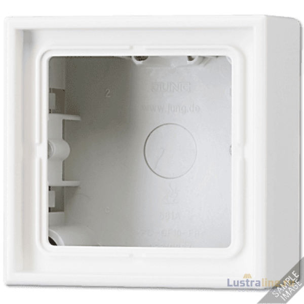 Коробка одноместная Jung LS581AW