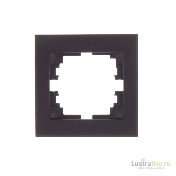 Рамка 1-местная горизонтальная Lezard Rain 703-4141-146
