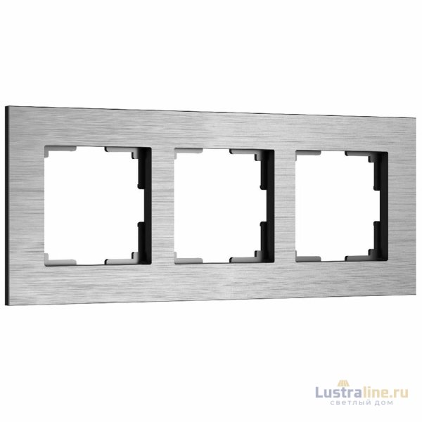 Рамка на 3 поста Werkel AluMax 4690389204067 W0033506 a066326
