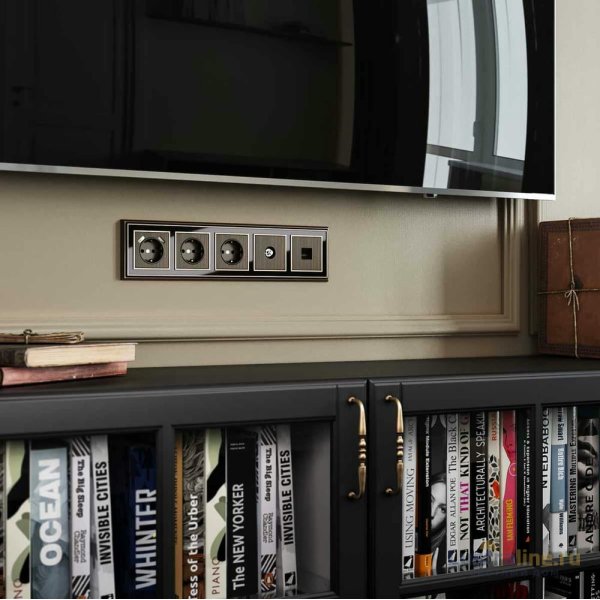Накладка Werkel для TV розетки оконечной бронзовый W1193012 4690389161810
