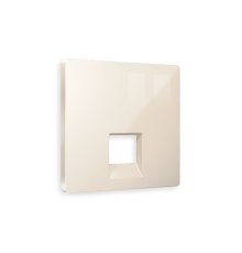 Лицевая панель для компьютерной/телефонной розетки RJ-45/RJ-11 Ambrella Volt Alfa AP3120