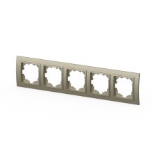 Рамка пятиместная ELBI Zena 500-011400-250