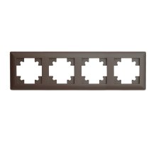 Рамка четырехместная Stekker PFR00-7004-04 Катрин 39820 Рамка четырехместная Stekker PFR00-7004-04 Катрин 39820