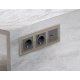 Лицевая панель для розетки 2USB тип A+C Ambrella Volt Alfa AP6610
