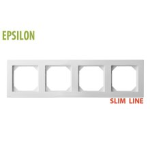 Рамка четырехместная Liregus Epsilon 28-0424