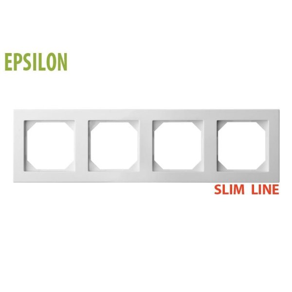 Рамка четырехместная Liregus Epsilon 28-0424