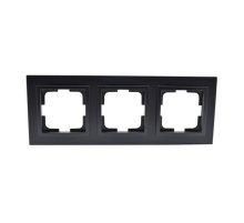 Рамка на 3 поста Mono Electric Despina графит 102-200000-162 Рамка на 3 поста Mono Electric Despina графит 102-200000-162