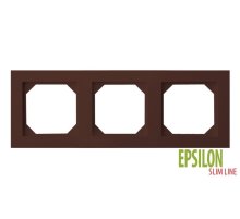 Рамка трехместная Liregus Epsilon 28-153