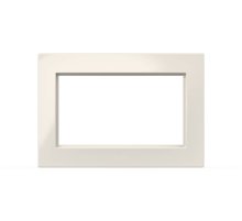 Рамка для двухместной розетки без заземления ELBI Vega 510-010200-908