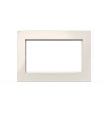 Рамка для двухместной розетки без заземления ELBI Vega 510-010200-908
