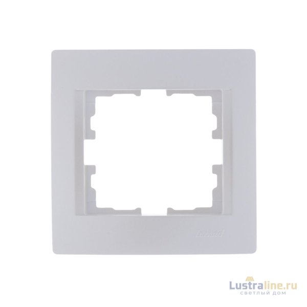 Рамка 1-местная горизонтальная Lezard Karina 707-3000-146