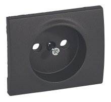 Лицевая панель Legrand Galea Life розетки 2К темная бронза 771226