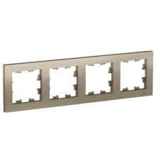 Рамка 4-постовая Schneider Electric Atlas Design ATN000504