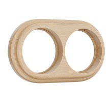 Рамка на 2 поста Werkel светлый бук W0025224 4690389166556