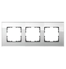 Рамка Jasmart G-Glass 3-постовая G1003GW