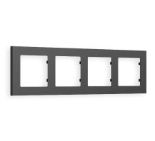 Рамка четырехместная Ambrella Volt Techno AF220804