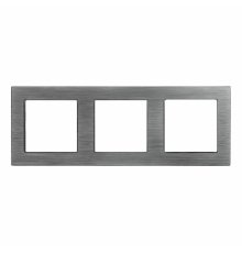 Рамка на 3 поста Arlight FRM-PRESTO-ALS-3-GR 043858