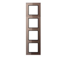 Рамка четырехместная Jung AC584GLMO