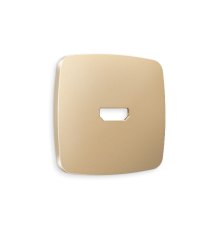 Лицевая панель для HDMI розетки Ambrella Volt Omega OP6140