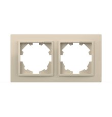 Рамка двухместная ELBI Zena 500-010300-226