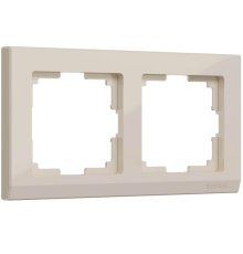 Рамка на 2 поста Werkel Stark слоновая кость W0021803 4690389161780