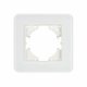 Рамка стеклянная на 1 пост Arlight FRM-OMALI-GS-1-WH 049648