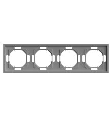Рамка четырехместная Stekker Эмили PFR00-5004-10 49965
